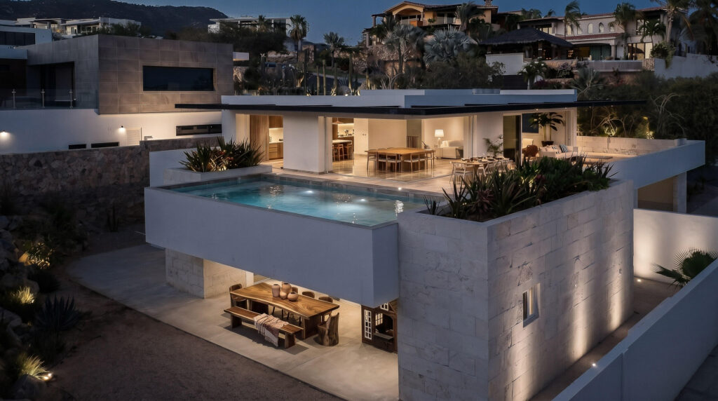 Cabo San Lucas Cresta Del Mar Welcome to your future sanctuary in one of Cabo San Lucas' most prestigious gated communities, Cresta del Mar. This brand-new modern residence combines clean architectural lines, expansive open spaces, and breathtaking – 74, Casa Sofia, Cabo Corridor, Cabo Corridor, BS