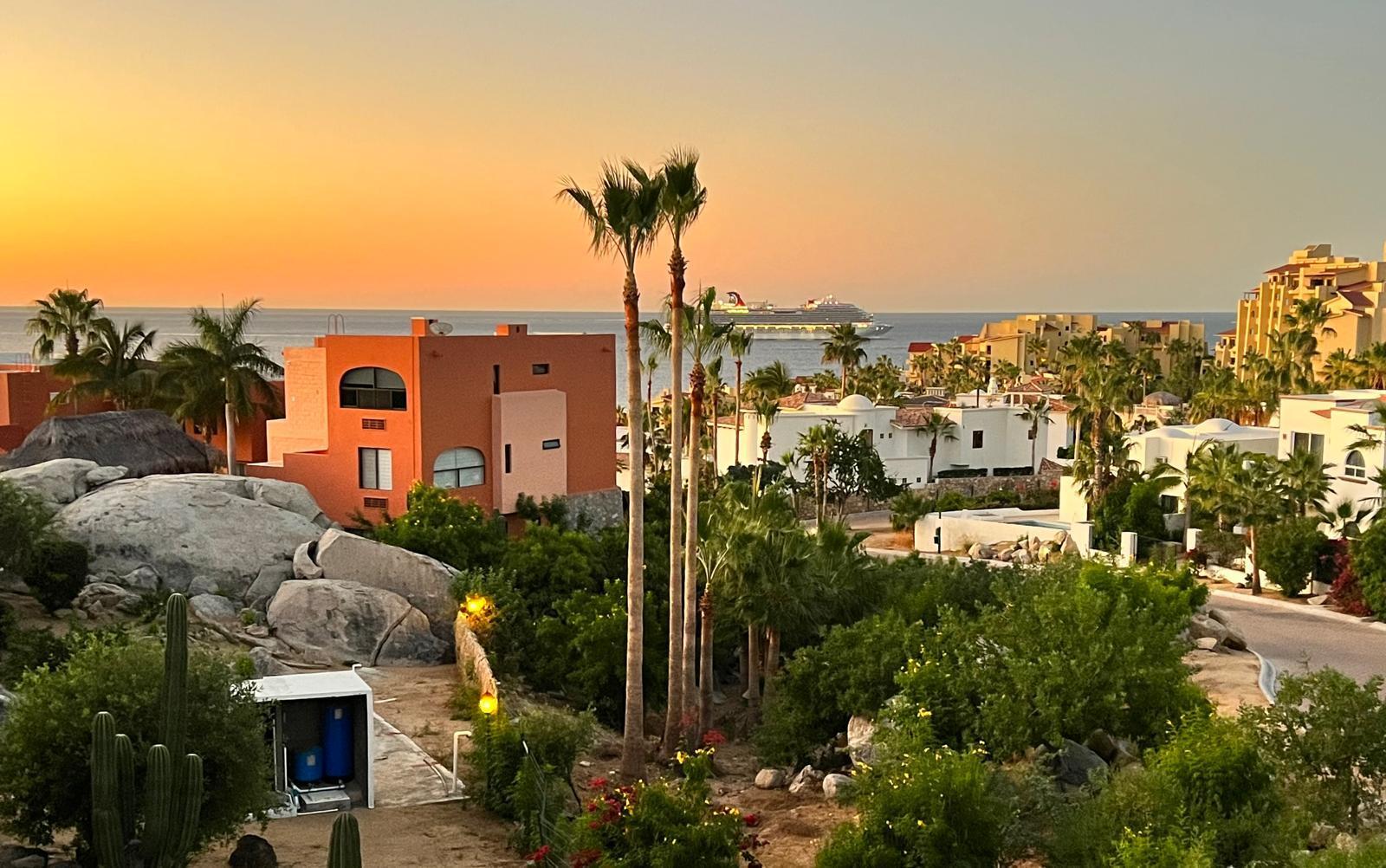 Cabo San Lucas Plaza Calafia Plaza Calafia Condos...This exceptional property situated in the desirable area of Cabo Bello community in the Corridor of Cabo San Lucas. Walk to the beach! Ideally located just steps from Cabo Bello Cove Beach, one of the few swimmable beaches in the area and also perfect for snorkeling.The Gardens at Calafia Condominiums are truly authentic as they preserve Baja´s endemic vegetation while blending it with vibrant colorful flowers, creating a uniquely attractive landscape. This Condo is on second level of the building, consists of two bedrooms and two full bathrooms, a terrace, living room, large and equipped kitchen.The amenities within the complex are designed to be truly enjoyed by its residents; it consists of two pools, the family - friendly pool is perfect for both children for sale