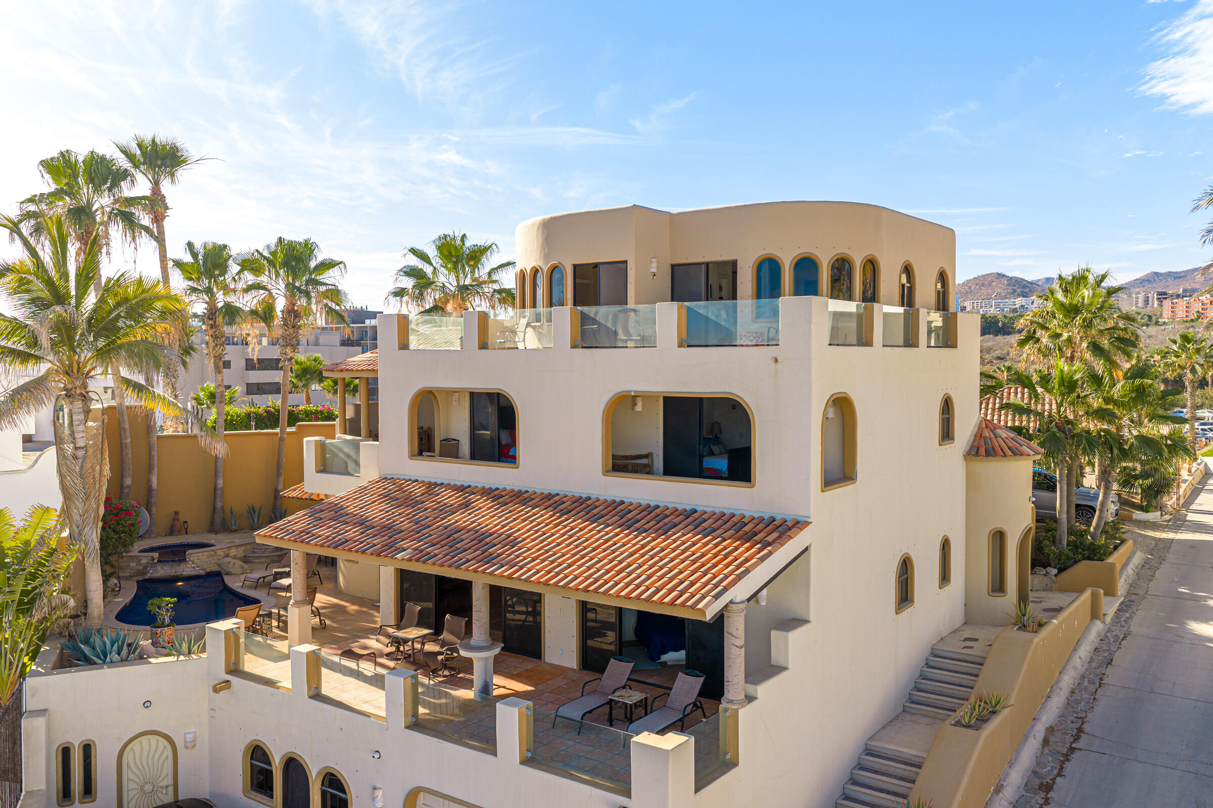 Cabo San Lucas Misiones Del Cabo Perched above the stunning coastline of Misiones del Cabo, Casa Misiones is a beautifully designed four-bedroom, four-and-a-half-bath residence offering breathtaking for sale