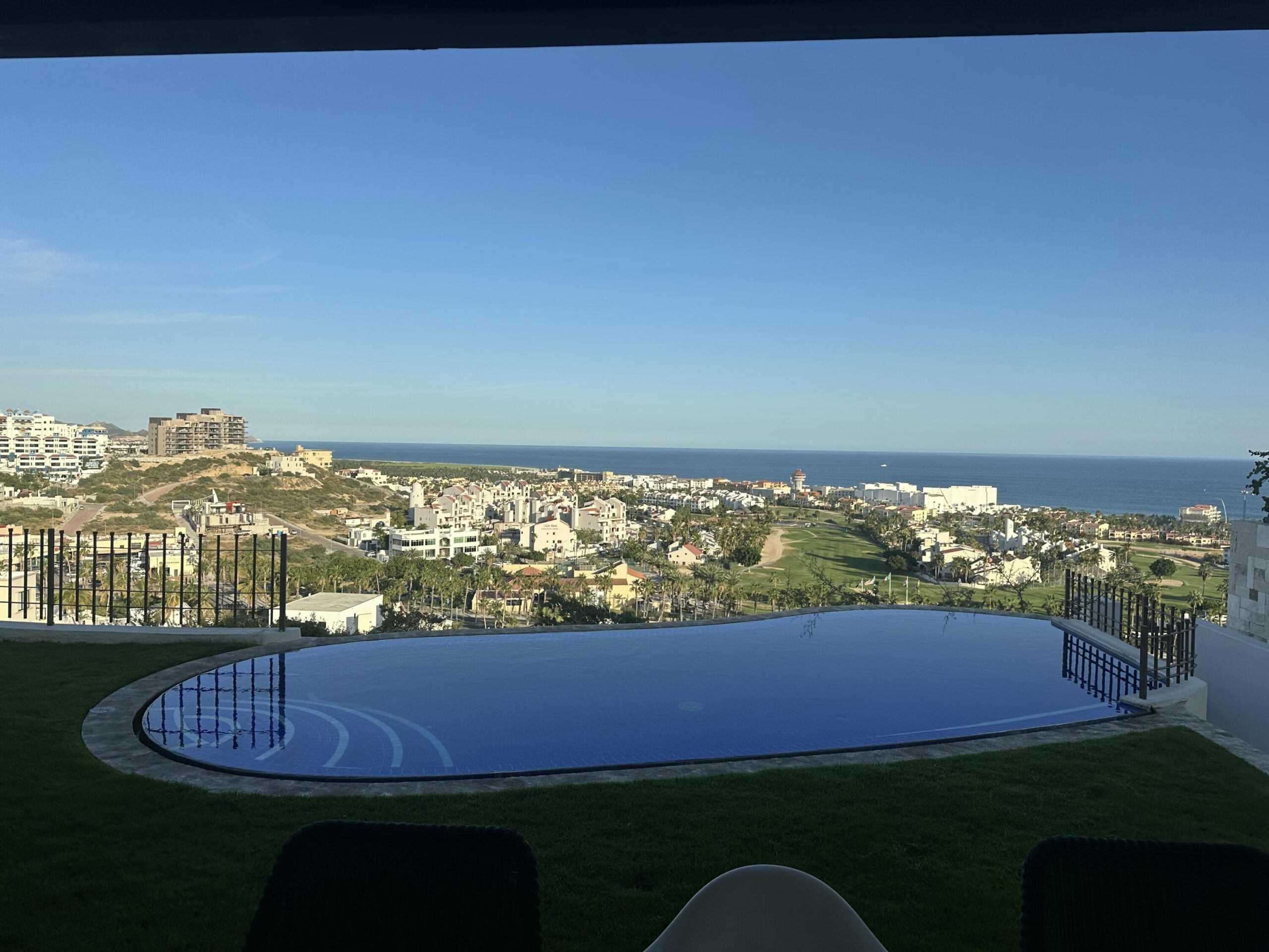 Cabo San Lucas La Cima Casa Cima 23 with a spectacular ocean, golf course & mountain for sale