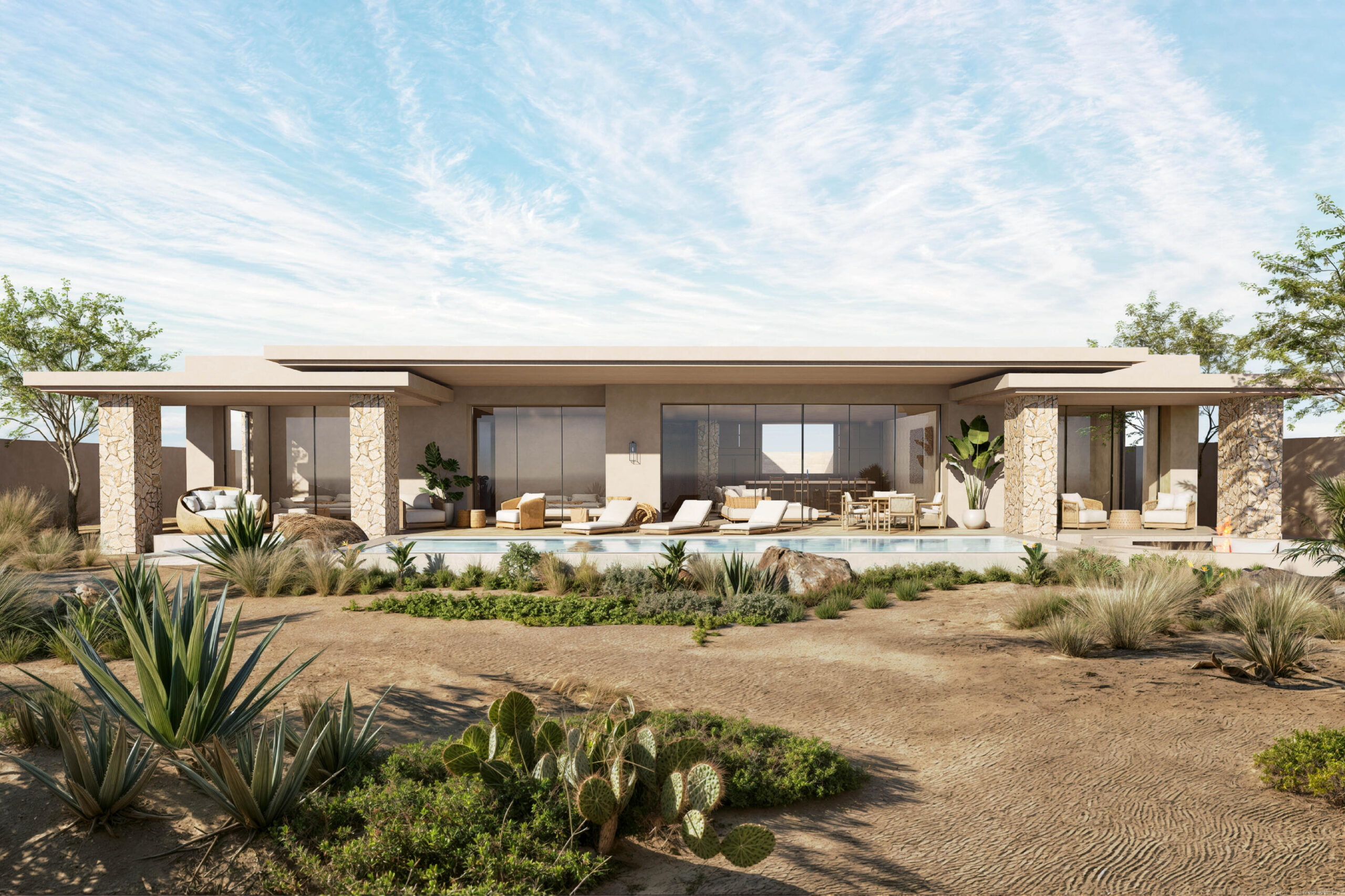 Cabo San Lucas Section 22f- La Montana Experience an intimate collection of five single-family residences with mountainand arroyo for sale