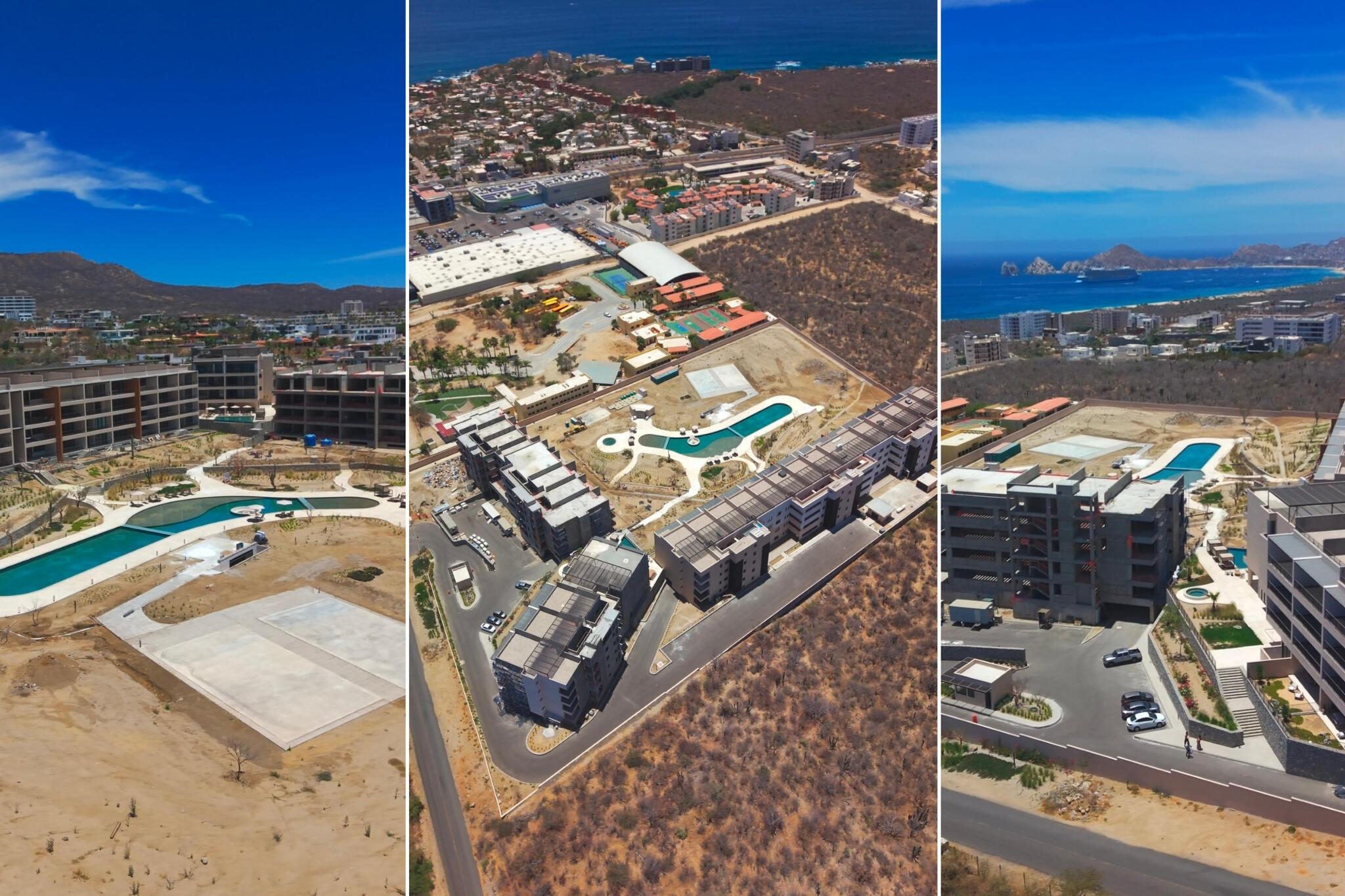 Cabo San Lucas Tesoro Not all luxury condos are created equal. This extraordinary end-unit residence at Tesoro Resort stands apart as one of the most unique offerings in Cabo San Lucas.Boasting approximately 1,800 square feet of bright, open living space, this two-bedroom, two-bath condominium features an oversized primary suite, dedicated laundry area, and a spacious floor plan designed to capture the energy and beauty of the marina from nearly every angle.The true showpiece is the spectacular palapa-covered terrace--one of the largest private outdoor living spaces in the marina. Complete with a custom Jacuzzi, this incredible outdoor retreat functions as a second living room, dining area, and entertainment space all in one. From sunrise to sunset, enjoy commanding for sale
