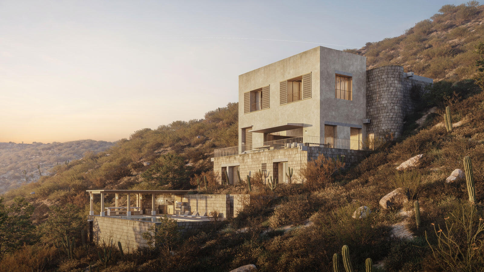 Cabo San Lucas Misiones Del Cabo Perched above the stunning coastline of Misiones del Cabo, Casa Misiones is a beautifully designed four-bedroom, four-and-a-half-bath residence offering breathtaking for sale