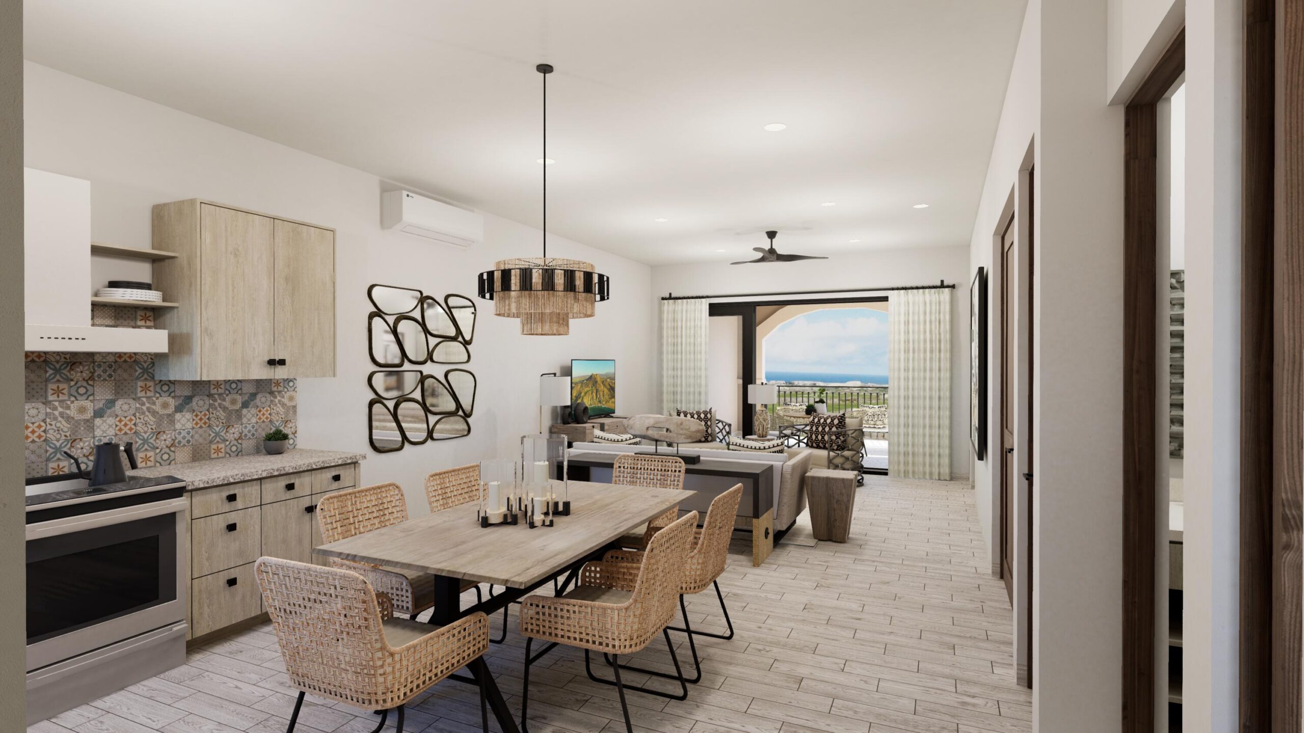Cabo San Lucas Dunna Welcome to Dunna - A New Standard of Luxury in Cabo. More than a residence, Dunna is a vibrant, fully integrated community where luxury, culture, and recreation converge. Designed by renowned architect Sordo Madaleno, this visionary development seamlessly blends timeless elegance with natural tranquility, offering meticulously crafted residences and garden villas complemented by world-class amenities. Elevated Living, Unmatched Experiences Choose from 13 thoughtfully designed floor plans from 2 - 5 bedrooms ranging from 1,475 - 6,458 sq. ft., featuring seamless indoor-outdoor living, elegant finishes, private rooftops, Jacuzzis, and lush garden terraces.Resort-Style Amenities Enjoy unparalleled amenities, including:" Infinity pools (Adults-only, Family, Kids & Oasis)" State-of-the-art wellness & fitness center" Luxury spa (sauna, steam, ice baths, massage suites)" Exclusive rooftop lounges & panoramic for sale