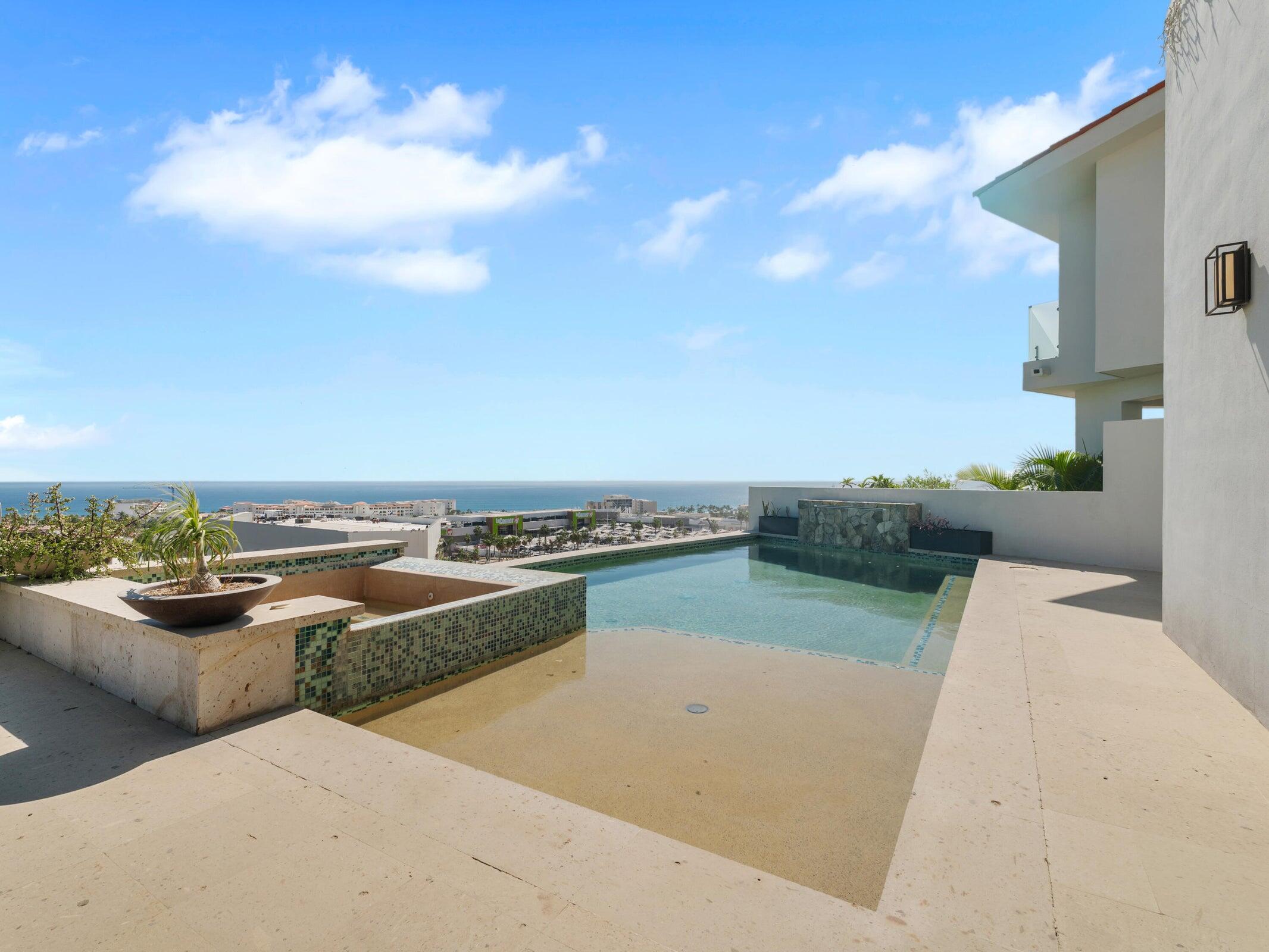 Cabo San Lucas La Cima Set at the highest point of La Cima in the prestigious gated community of Club Campestre, this 5-bedroom, 3.5-bath residence enjoys spectacular – LA CIMA 10, San Jose del Cabo, San Jose del Cabo, BS
