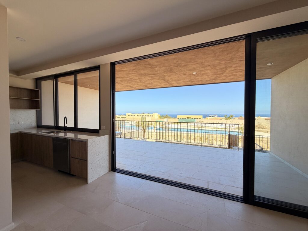 Cabo San Lucas Lumaria Experience effortless indoor-outdoor living in this brand-new, ground-level 2-bedroom, 2-bathroom condo featuring beautiful ocean and Arch – Lumaria, Cabo Corridor, Cabo Corridor, BS