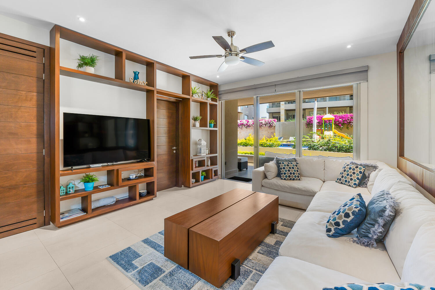 Cabo San Lucas Vista Vela Iii Exceptional opportunity to own a turnkey, beautifully furnished 3-bedroom, 3-bathroom ground-floor condo in the highly sought-after Vista Vela development. This bright, open-concept condo features a spacious living area adorned custom built-ins, seamlessly transitioning into a fully accessorized kitchen complete with a breakfast bar--perfect for entertaining. The generously sized bedrooms boasts private ensuite bath, offering ultimate comfort and privacy for guests. Step out onto your private terrace to enjoy direct, seamless access to the sparkling resort-style pool. Unmatched in convenience and walkability, this prime location places you steps from popular local restaurants, trendy coffee shops, and grocery stores, while remaining just minutes from the beach, vibrant downtown, & marina. Situated within the premier Vista Vela community, this property offers a family and pet-friendly environment enveloped in lush landscaping and protected by 24-hour onsite security with secured access. Residents enjoy resort-style amenities including 3 pristine pools, a fully equipped gym, pickleball courts, a children's play area, dedicated barbecue areas, a cozy firepit, and an expansive community space perfect for hosting larger gatherings. Whether you are seeking a lucrative short-term or long-term rental property with incredible income potential or a turnkey dream home ready for immediate move-in, this rare ground-floor oasis delivers the ultimate Cabo lifestyle.Oportunidad excepcional para adquirir un condominio llave en mano, bellamente amueblado, de 3 recámaras y 3 baños en planta baja en el codiciado complejo Vista Vela. Este luminoso condominio de concepto abierto cuenta con una espaciosa sala de estar con muebles empotrados a medida, que se integra a la perfección con una cocina totalmente equipada con barra de desayuno, ideal para recibir invitados. Las recámaras, de generosas dimensiones, cuentan con baño privado, ofreciendo máxima comodidad y privacidad para los huéspedes. Salga a su terraza privada y disfrute de acceso directo a la espectacular piscina estilo resort. Con una ubicación privilegiada que le brinda una comodidad inigualable y fácil acceso a pie, se encuentra a pocos pasos de populares restaurantes locales, cafeterías de moda y supermercados, a solo minutos de la playa, el vibrante centro de la ciudad y el puerto deportivo. Ubicada en la exclusiva comunidad de Vista Vela, esta propiedad ofrece un ambiente familiar y acogedor para mascotas, rodeado de exuberantes jardines y con seguridad las 24 horas y acceso controlado. Los residentes disfrutan de comodidades estilo resort, que incluyen 3 piscinas impecables, un gimnasio totalmente equipado, canchas de pickleball, un área de juegos para niños, zonas de barbacoa, una acogedora fogata y un amplio espacio comunitario ideal para celebrar grandes reuniones. Ya sea que busque una propiedad de alquiler rentable a corto o largo plazo con un increíble potencial de ingresos o... for sale